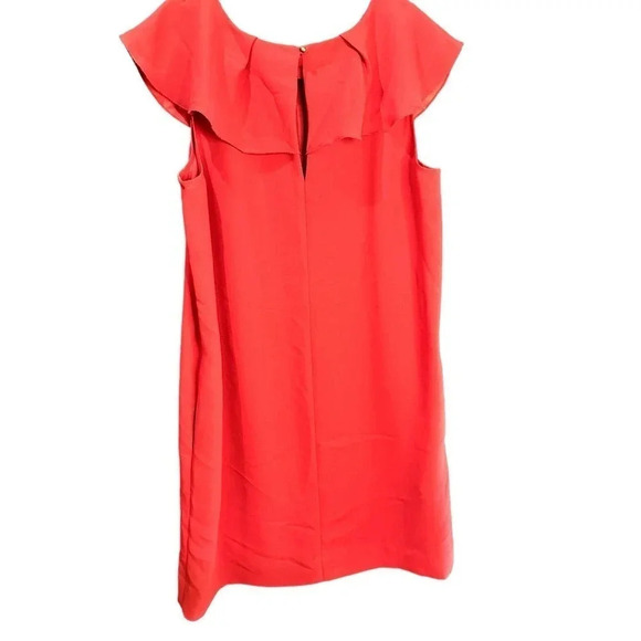 Banana Republic Women's Red Sleeveless Mini Shift Dress Size 14 - Picture 2 of 4